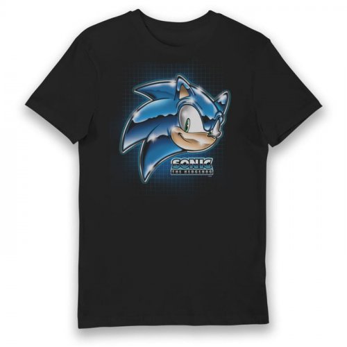 T-Paita: Sonic The Hedgehog - Chrome (L)