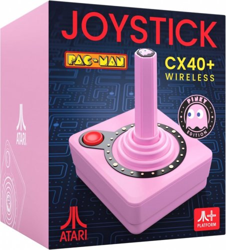 Atari: Pac-man CX40+ Wireless Joystick (Pinky Edition)