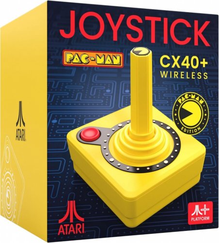 Atari: Pac-man CX40+ Wireless Joystick (Pac-man Edition)