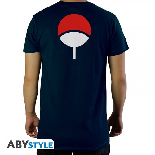 T-Paita: Naruto Shippuden - Uchiha, Man SS Navy (S)