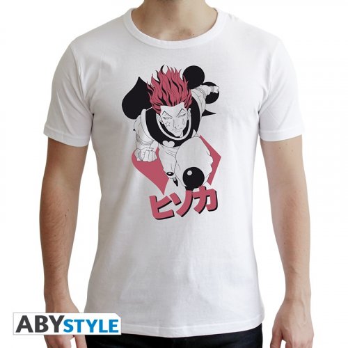Hunter X Hunter - Tshirt Hisoka Man Ss White - New Fit Xs