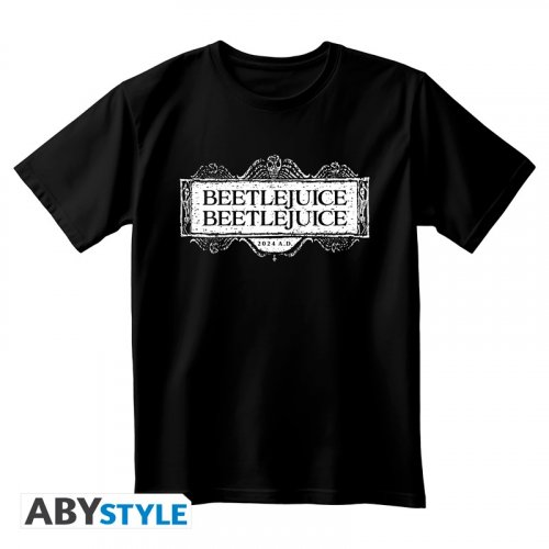 T-Paita: Beetlejuice - Beetlejuice, Unisex Black (S)