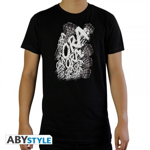 T-Paita: Jojos Bizarre Adventure - Ora, Man SS Black (M)