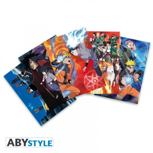 Postikortti: Naruto Shippuden - Set 1 x5 (14,8x10,5)