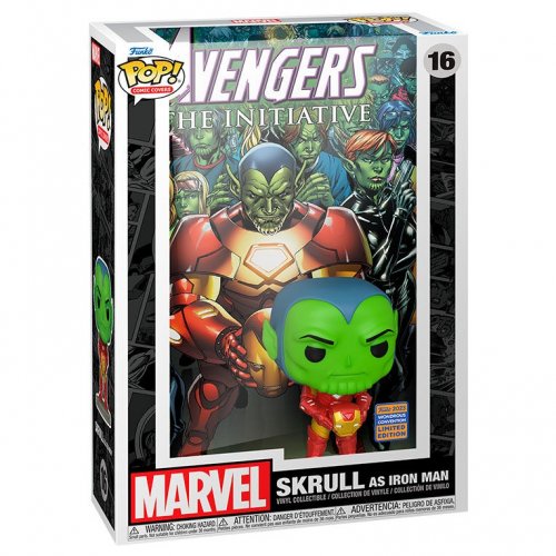 Funko Pop! Comic Covers: Marvel Avengers - Skrull As Iron Man