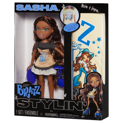 Bratz: Stylin Sasha Doll + T-Shirt