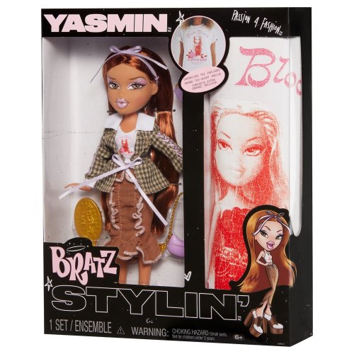 Bratz: Stylin Yasmin Doll + T-Shirt