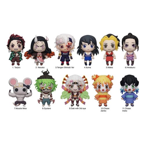 Avaimenper�: Demon Slayer - Bag Clip Series 6 (Satunnainen)