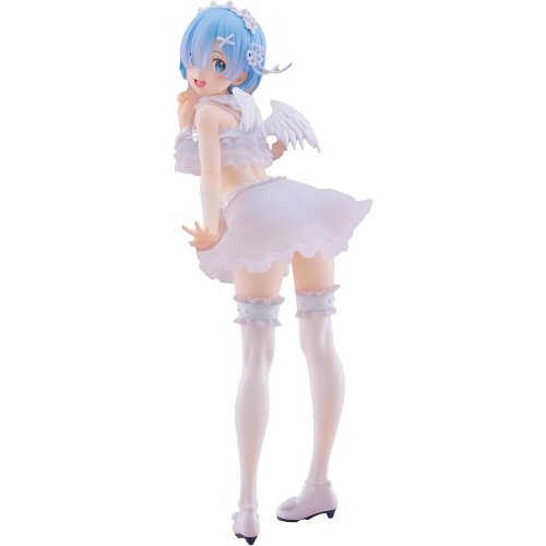 Figu: Re:zero Starting Life In Another World - Rem Pretty Angel (15cm)