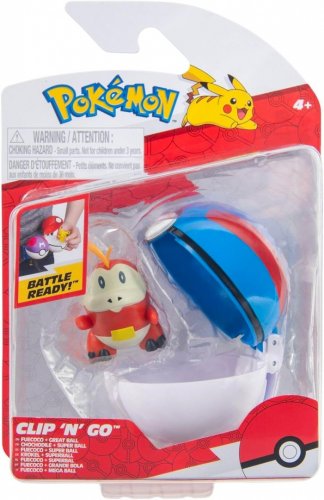 Pokemon: Clip N Go - Fuecoco + Great Ball
