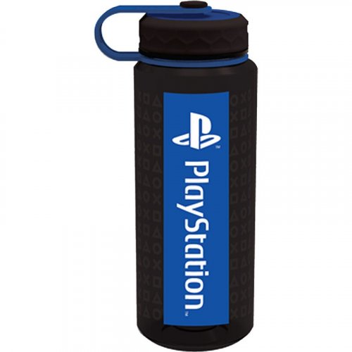 Juomapullo: Playstation - Blue & Black (1000ml)