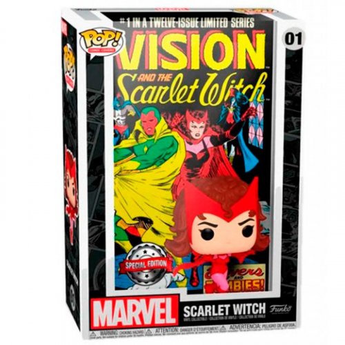 Funko Pop! Comic Covers: Marvel - Scarlet Witch, Exclusive