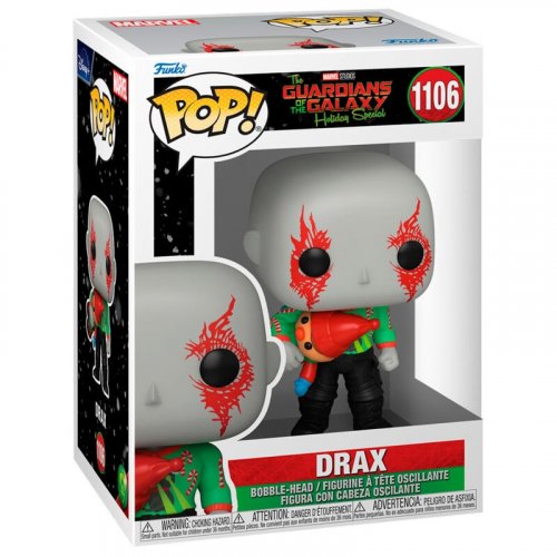 Funko Pop! Marvel: Guardians Of The Galaxy - Drax, Holiday