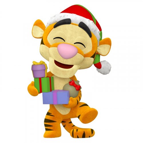 Funko Pop! Disney: Holiday Tigger Flocked, Exclusive