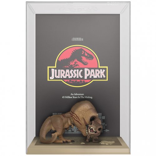 Funko Pop! Movie Posters: Jurassic Park - T-Rex and Velociraptor