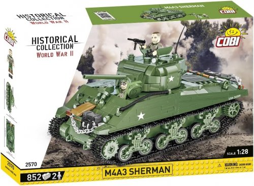Cobi: World War II - Sherman M4A3 (852)