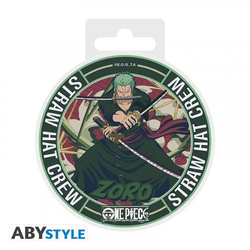 Lasinalunen: One Piece - Zoro, Ceramic