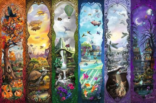 Palapeli: Ravensburger - The Six Portals (7000pcs)