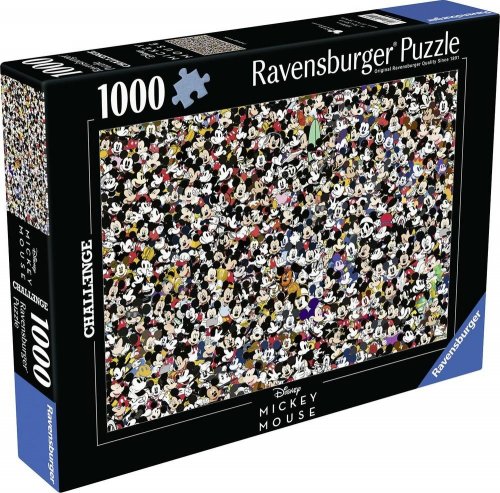 Palapeli: Mickey Mouse - Challenge (1000)