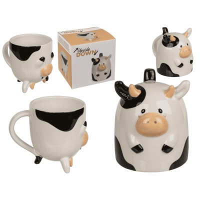Muki: Upside Down - Cow 3D (500ml)