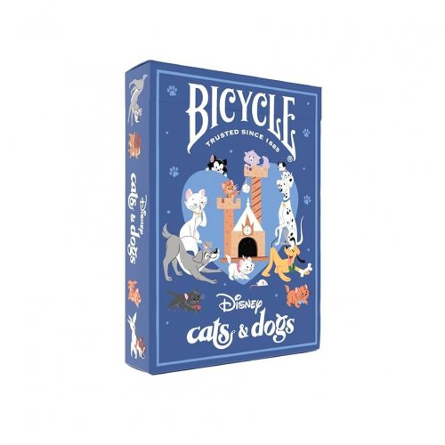 Pelikortit: Bicycle - Disney Cats and Dogs