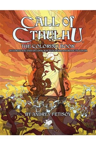 V�rityskirja: Call Of Cthulhu Coloring Book