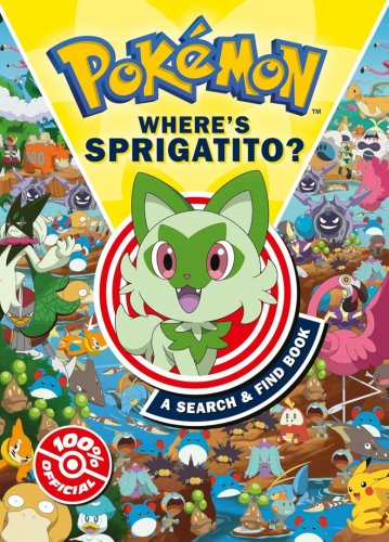 Puuhakirja: Pokemon - Where's Sprigatito A Search & Find Book