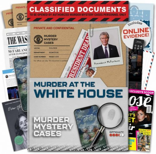 Murder Mystery Cases: Murder At The White House