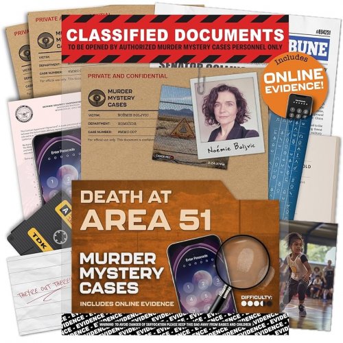 Murder Mystery Cases: Area 51