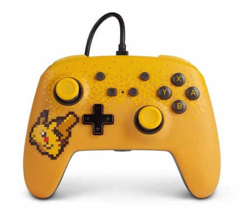 PowerA: Enhanced Wired Controller - Pixel Pikachu