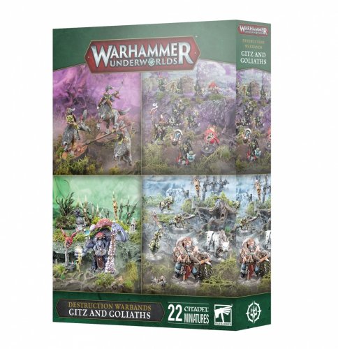 Warhammer Underworlds: Gitz And Goliaths Warband Collection