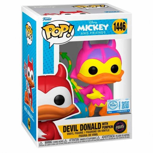 Funko Pop! Disney: Mickey n Friends Devil Donald Pumpkin, Chase