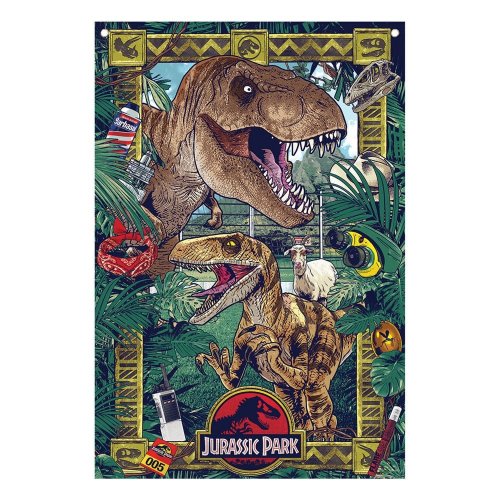 Jurassic Park Wall Banner 125 X 85 Cm