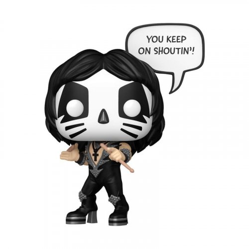 Funko Pop! Rocks: Kiss - The Catman (R&R All Night), Sayings