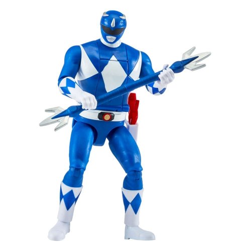 Figu: Mighty Morphin Power Rangers Auto-morphin Blue Ranger 12cm