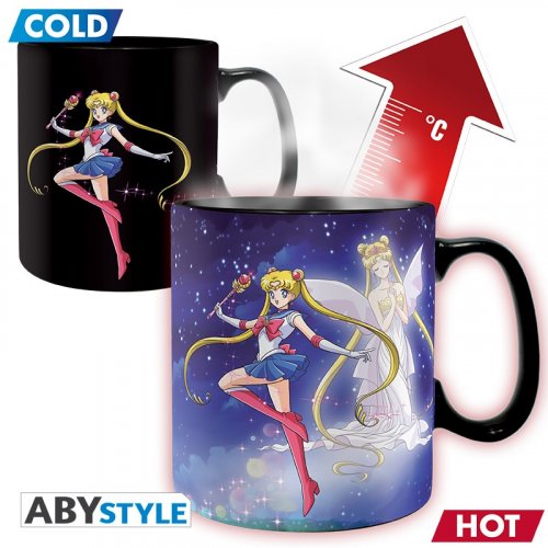 Muki: Sailor Moon - Sailor & Chibi, Heat Change (460ml)