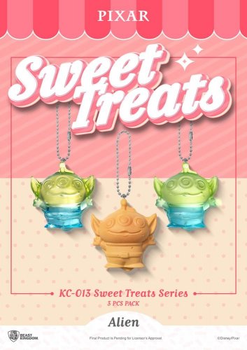 Avaimenper�: Pixar - Sweet Treats Series, 3-pack (4cm)