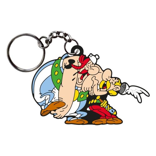 Avaimenper�: Asterix Asterix & Obelix Laughing (9cm)