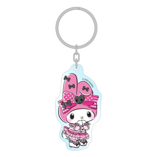 Avaimenper�: Sanrio - Pink Black Party Series Acrylic My Melody