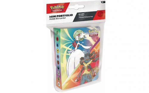 Pokemon TCG: ME01 Mega Evolution Mini Portfolio + Booster
