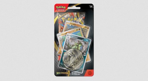 Pokemon TCG: ME01 Mega Evolution Premium Checklane Blister - Tyranitar