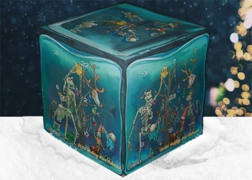 Joulukalenteri: Chessex Holiday Dice Calendar 2025