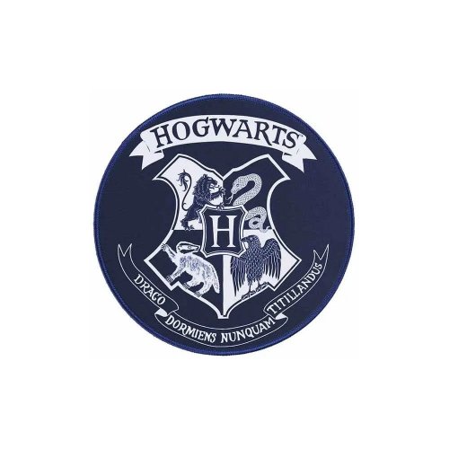 Hiirimatto: Harry Potter - Hogwarts Crest, Round
