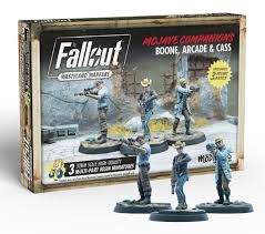 Fallout Wasteland Warfare: Boone, Arcade and Cass