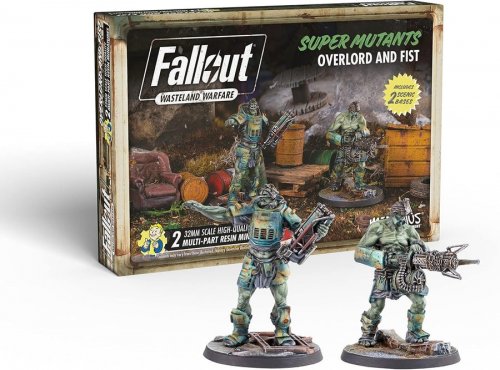 Fallout Wasteland Warfare: Super Mutants - Overlord And Fist