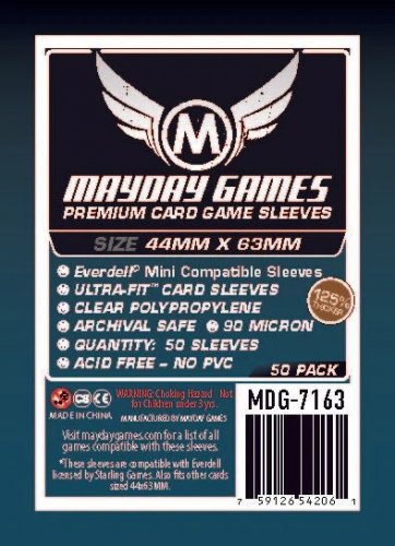 Lautapelisuoja: Mayday Premium Everdell Mini Sleeves (44x63mm) (50)