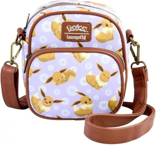 Laukku: Pokemon By Loungefly Passport - Eevee Violett, Crossbody