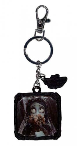 Avaimenper�: Corpse Bride - Flowers, Metal