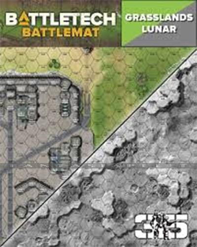 Battletech: Battlemat Lunar & Grasslands