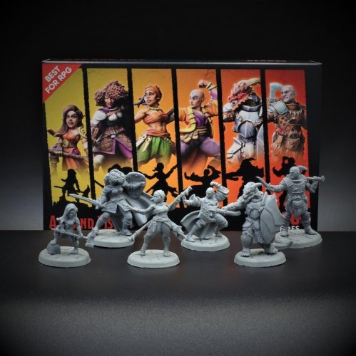 D20 Heroes - Axe And Fist
